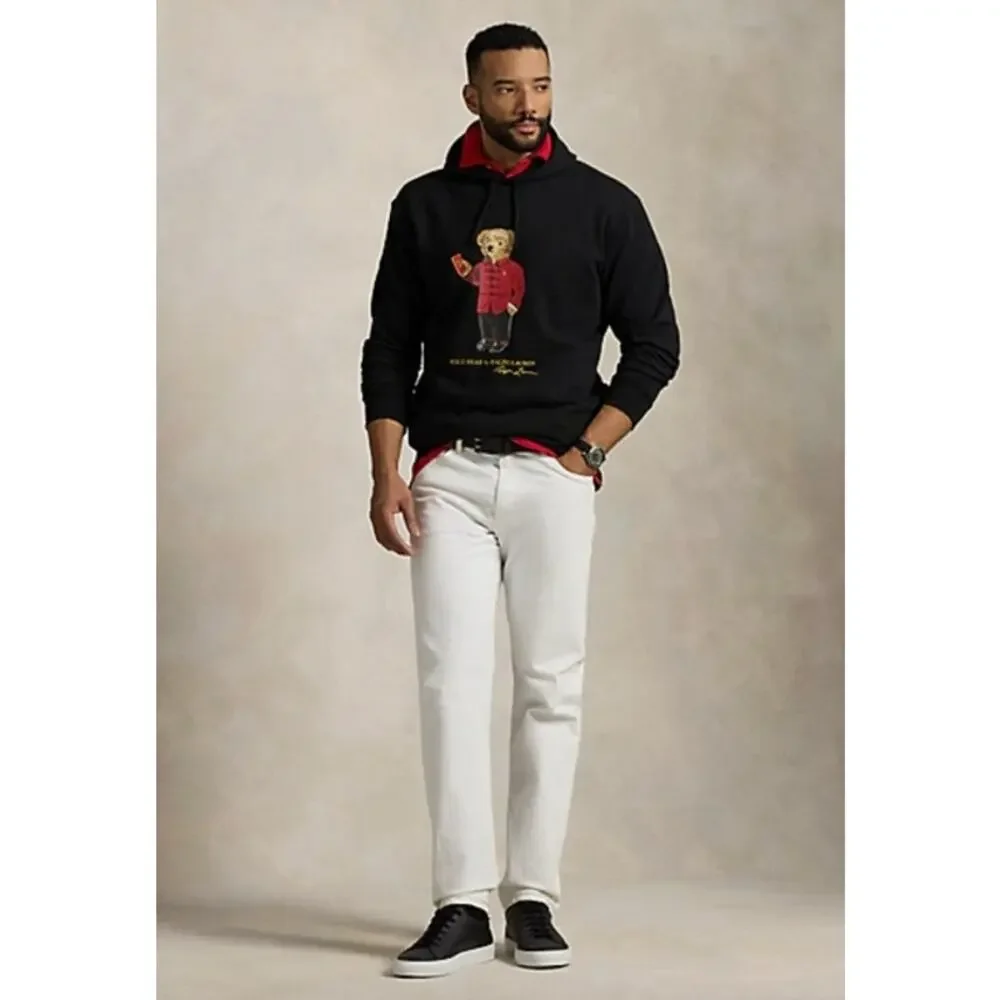 POLO RALPH LAUREN Lunar New Year Polo Bear Hoodie Size 2XLT Black NEW $188